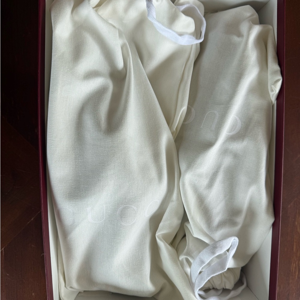 Men's Gucci Ace Sneaker, Brand New in Box | Beige & Ebony GG Supreme Size 11 - Picture 3 of 8